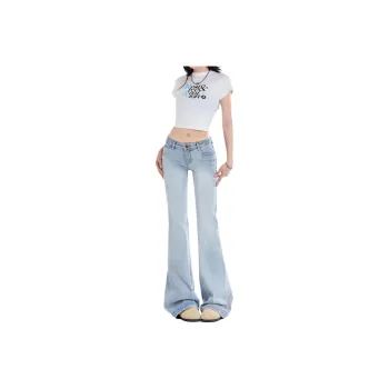 Wen Shan Jeans Women's Light Blue