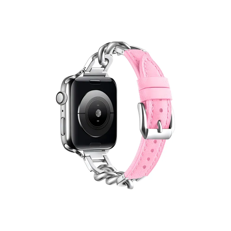 KVZUVUU Apple Compatibility Watch Band Metal-2