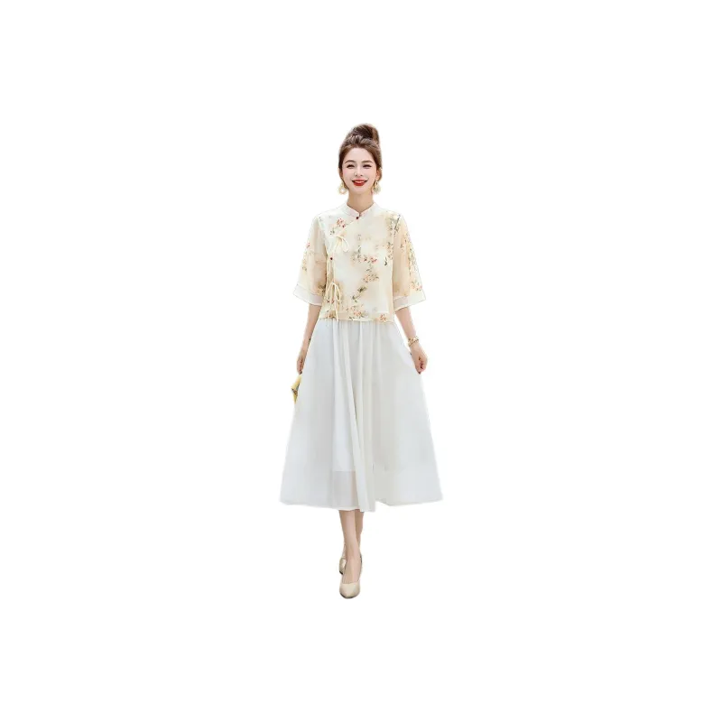 Fele.d Two Piece Skirt Sets Women's-0