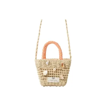 Puui Straw Woven Handbag Regular Women's