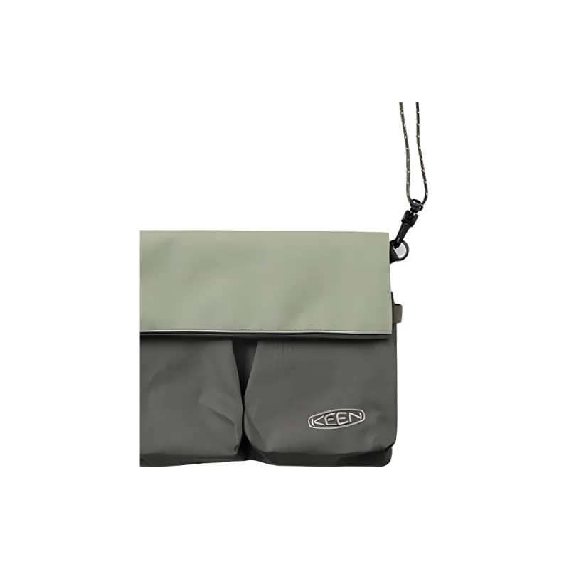 KEEN Nylon With Polyester Shoulder Bag, Crossbody Bag Regular Unisex Olive-4