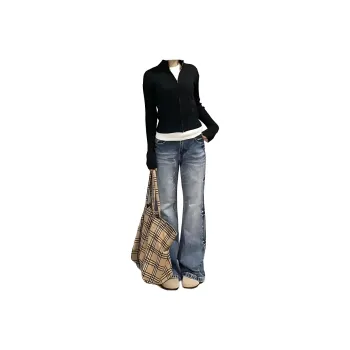 RENBEN Jeans Women's Light Blue