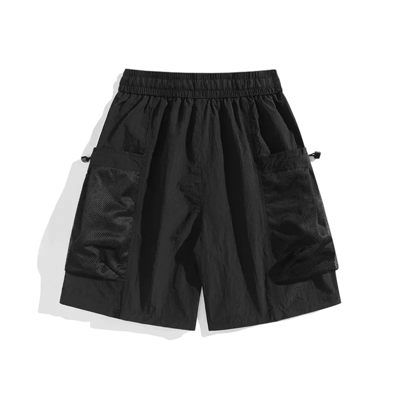 SNOW FLYING Cargo Shorts Men Black-1
