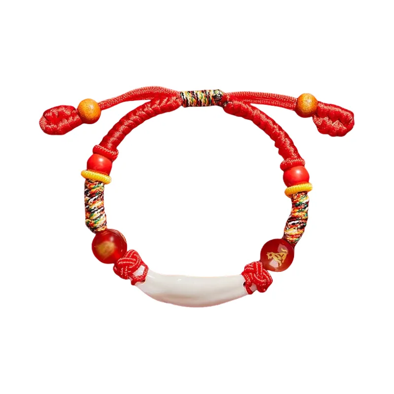 Hua Zhining Fabric Rope Bracelets Unisex-13