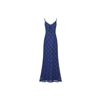 AURORA MUSE Slip Dresses Women's Blue