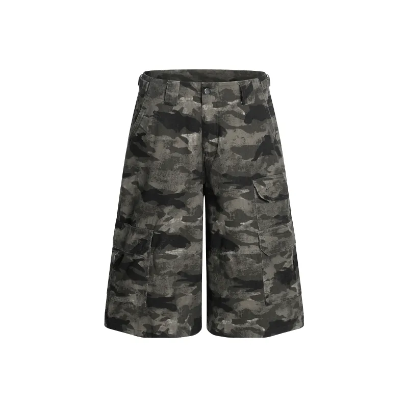 STRUCKCOOL Cargo Shorts Unisex Camouflage-1