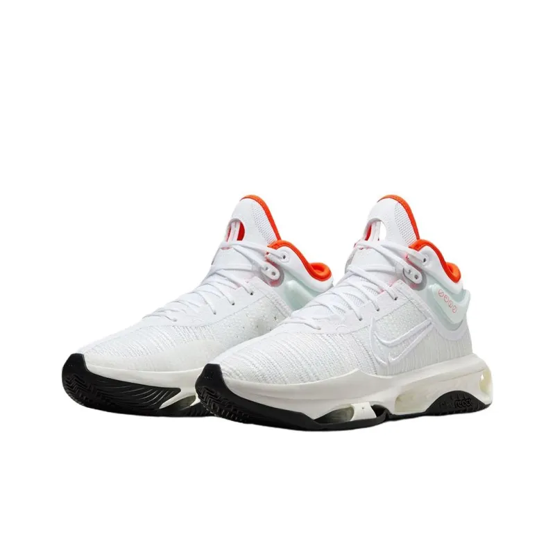 Nike AIR ZOOM GT JUMP 2 Breathable And Lightweight High Top Basketball Shoes Men's White-1