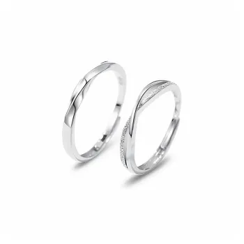 Lao Feng Xiang Sterling Silver 990 Rings Unisex
