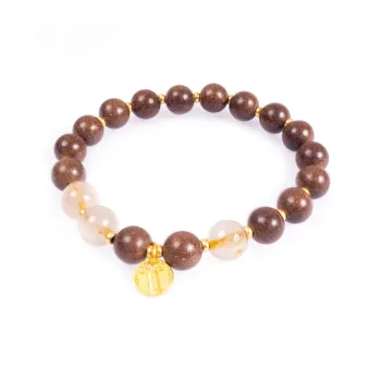 ZHOUDIWANG Blended Fragrance Bead Bracelets Unisex
