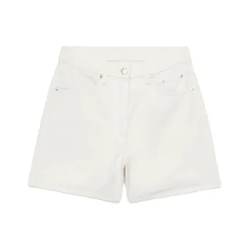 ARKET Denim Shorts Women's Milk White