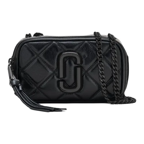 MARC JACOBS Leather Shoulder Bag, Crossbody Bag Women's Black