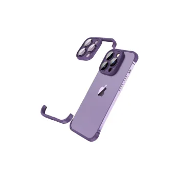 HUINIAN Silicone, PC, Microfiber Material Borderless Phone Cases Compatibility Apple 16 Pro Max, IPhone 15, 14, 13, 12
