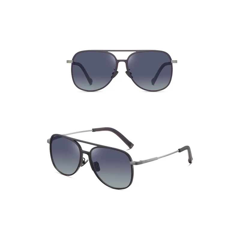 AAJF Pure Titanium Plastic Steel Irregular Shape Sunglasses Unisex-3