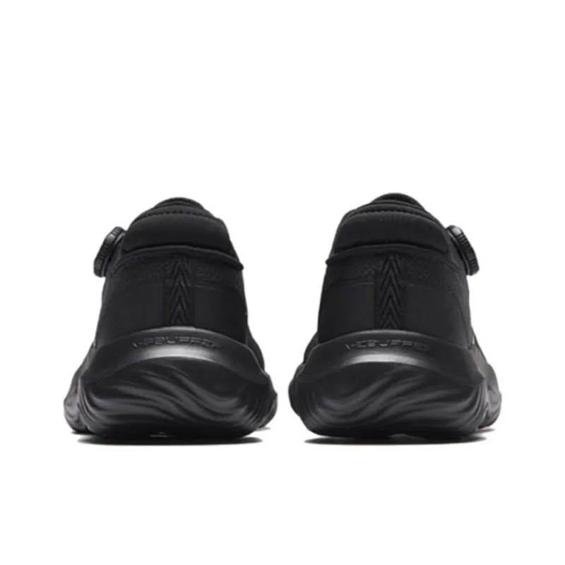 CHAOJIANTA Breathable And Lightweight Low Top Casual Running Shoes Men's Black-4