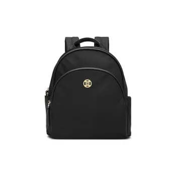 PIERRE CARDIN Fabric Backpack Travel Bag Regular Women's Black