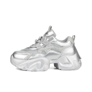 Daying Breathable Height Increase Low Top Chunky Sneakers Women's