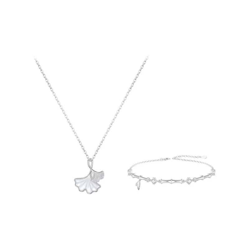 NUSQ Sterling Silver With Zircon Bracelets Women's-0