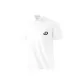 [5A Antibacterial Quick-Drying Sunscreen]White (ホ Bean Letter Black Chest Mark)