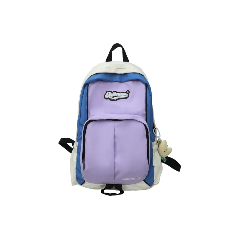 DCLOUD Nylon Backpack Regular Unisex Multicolor-11