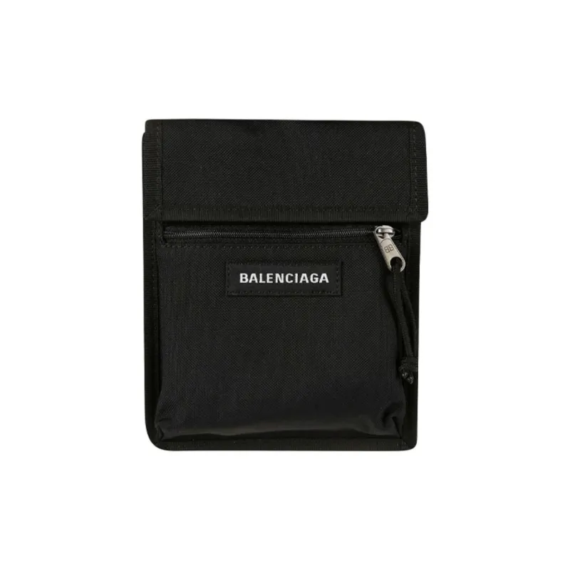 Balenciaga Explorer Pouch Black-0