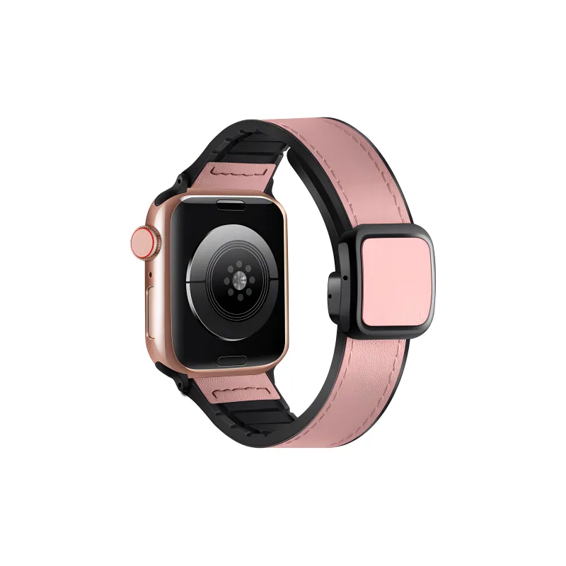 KVZUVUU Apple Compatibility Watch Band Cowhide Leather Material-6