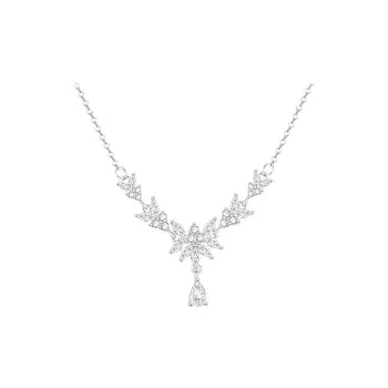CHIEMOT Zircon Necklaces Women's