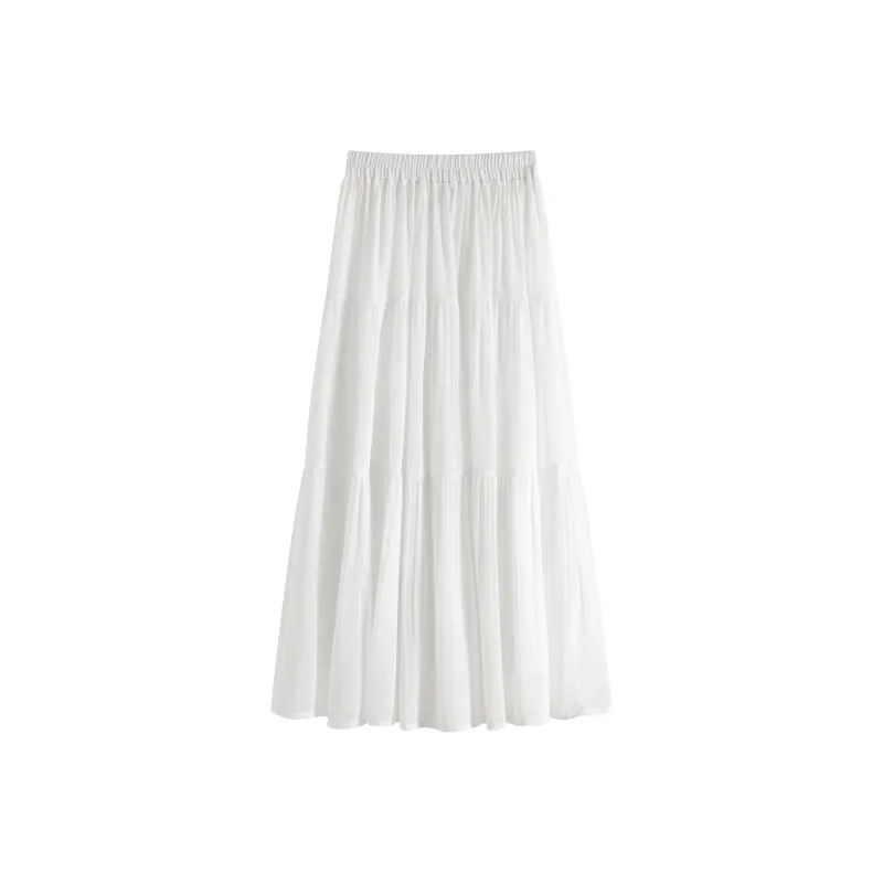 Ning Cai Yuer Casual Long Skirt Women's-0