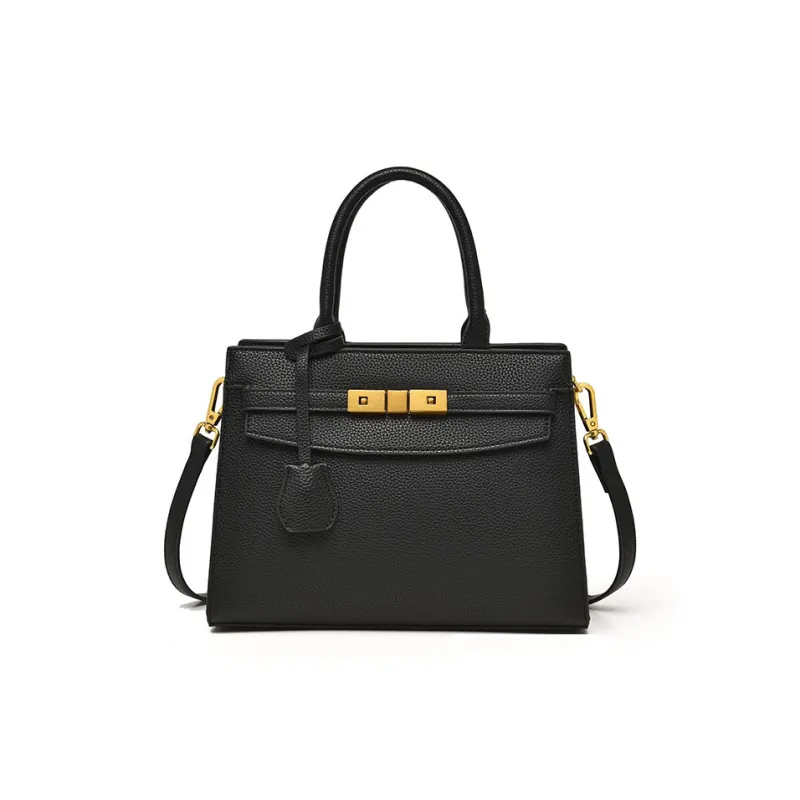 Versman PU Shoulder Bag, Crossbody Bag, Handbag Regular Women's Elephant Gray/Black/Orange/Beige-5