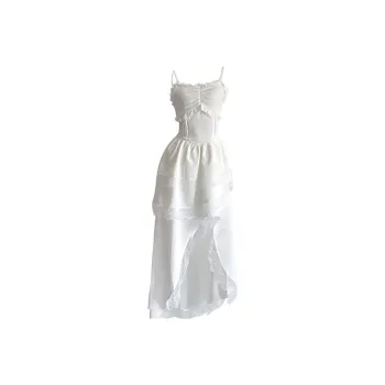 PAZZO Slip Dresses Women's White