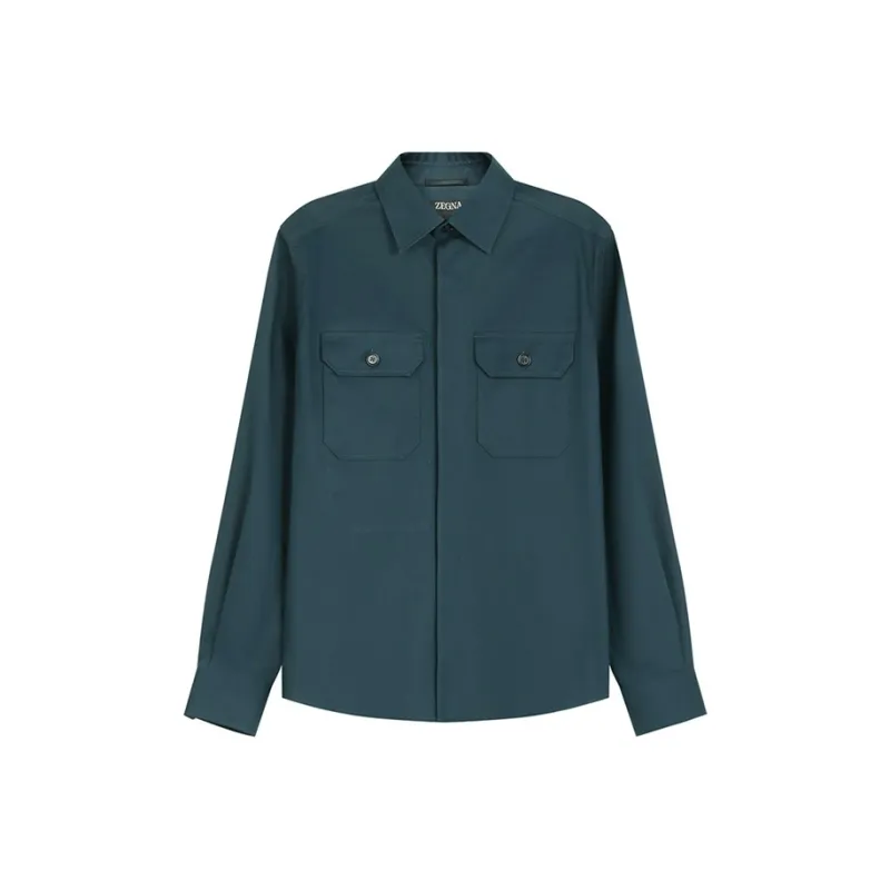 Ermenegildo Zegna Button down Overshirt-0