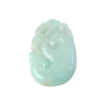 South Asia Bean Type Jadeite Pendants Unisex