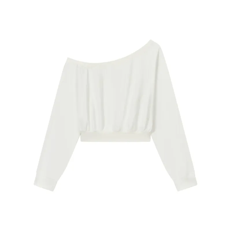 NS76 Sweatshirts Women's White-1
