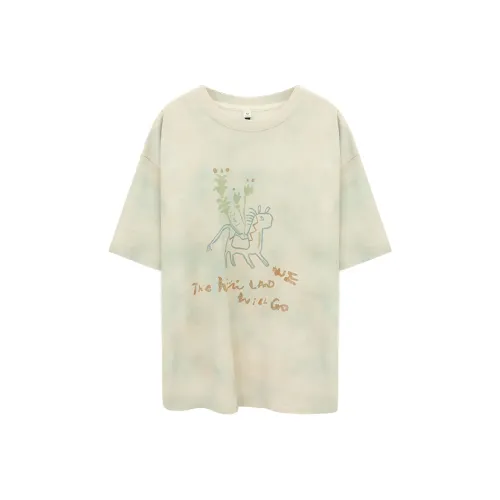HOT HORSE T Shirts Women's Iridescent Blue
