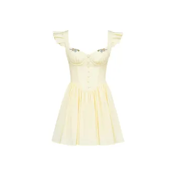 HOUSE OF CB SS25 Sisi Short Sleeved Dress Women's