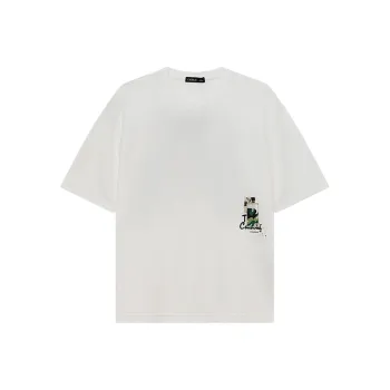 CAISEDI T Shirts Men White