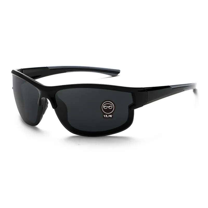 YALMY TR/Memory Plastic Irregular Shape Sunglasses Men's-2
