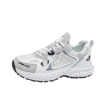 SUPEREDGE Slip Resistant And Abrasion Resistant Coverage Low Top Chunky Sneakers Men's