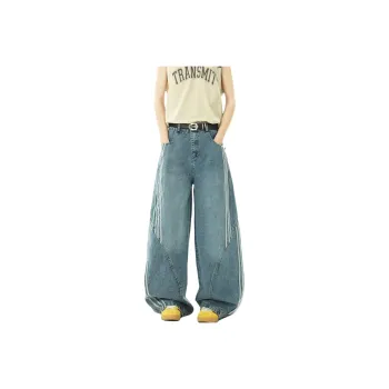 WKOOG Jeans Unisex Blue