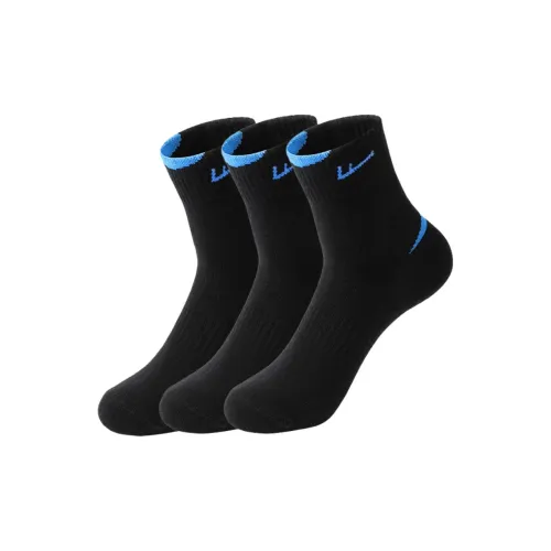 Warrior Mid Calf Socks Unisex 3 Pack