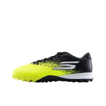 Skechers Razor Gold Anti Slip Wear Resistant Soccer Shoes Men's Yellow Black