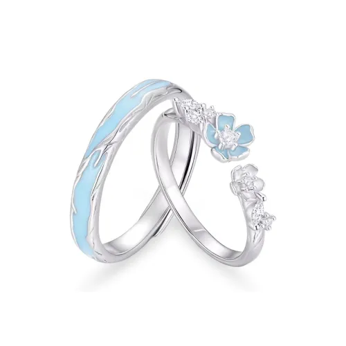 GUCCI 18K Gold, Diamond Rings Unisex Silver