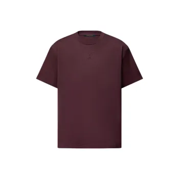 LOUIS VUITTON T Shirt Men's Burgundy Red