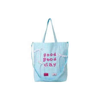 Puui Cotton Shoulder Bag Women's Sea Salt Raspberry
