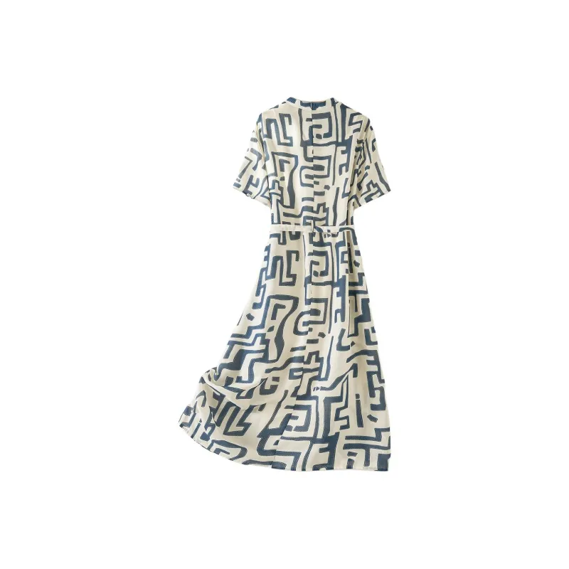 IHIMI Short Sleeved Dress Women's-1