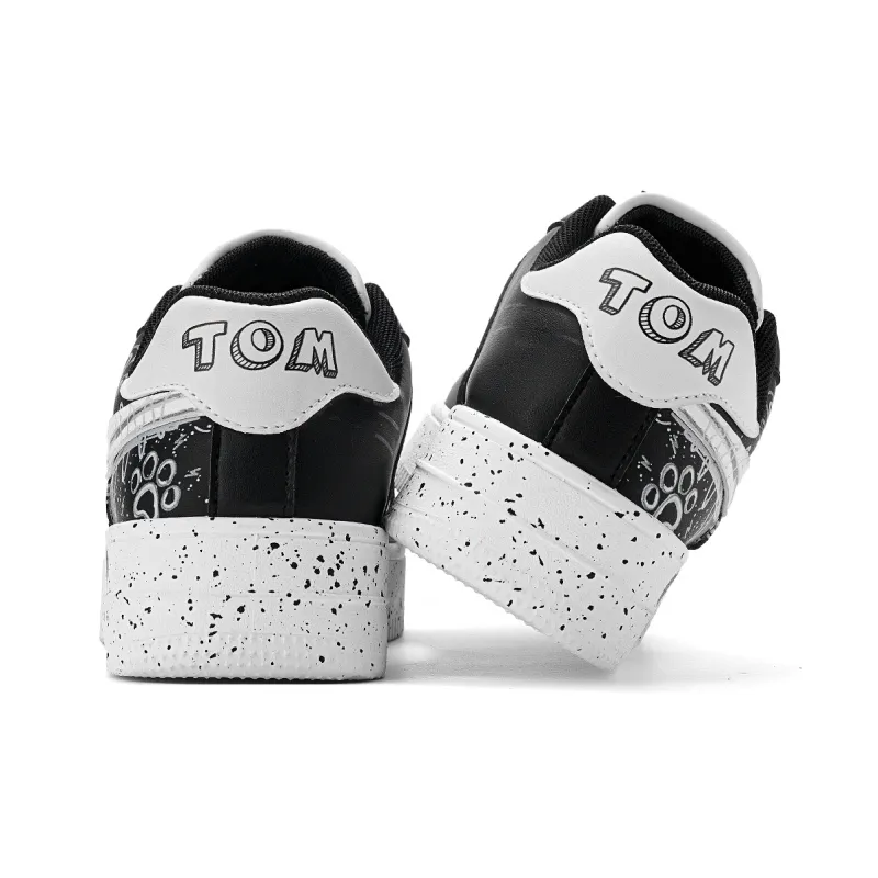 TALKING TOM Coverage Breathable Low Top Skateboard Shoes Unisex-20
