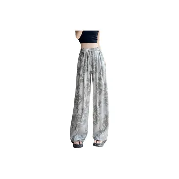 Flowers In Water Casual Pants Women's