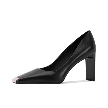 Shesrim Block Heel High Heels Women's Black