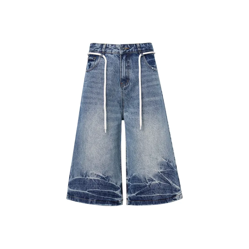 GTRG Denim Shorts Unisex Nostalgic Blue-0