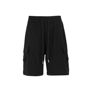 Poyz Denim Shorts Women's Black Knee Length Pants