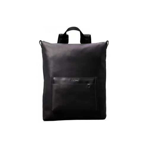 calvin boot KLEIN Recycled Blend Artificial Leather Backpack Men's Black